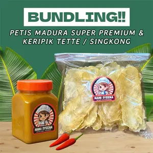 (Mami Syeena) PAKET BUNDLING - Petis Madura 300g & Keripik Tette / Singkong