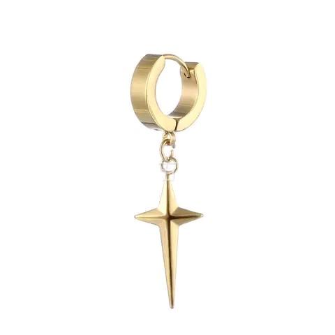 Anting Bintang Aeronshiki Terbaru Anti Karat dan Luntur untuk Pria dan Wanita - Earrings Hadiah 5
