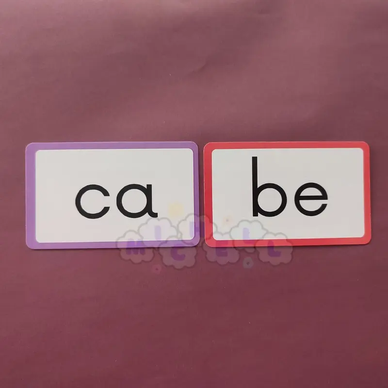 Flashcard Belajar Membaca Suku Kata Edukasi Anak 3
