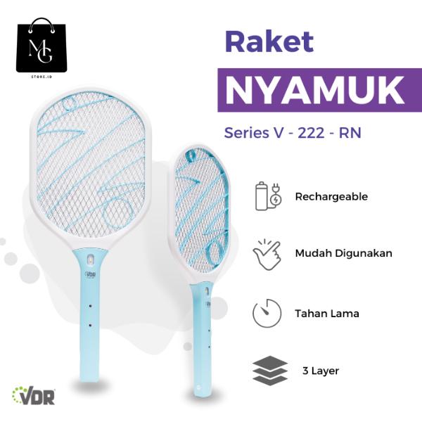 Raket Nyamuk LED VDR - Electronic Mosquito Killer 1