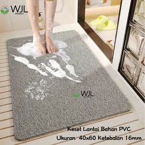 WANJIALE Keset Karpet PVC Mie Bihun 40×60 Ketebalan 16mm