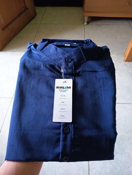 Product Review of Anasera - Kurta Hanafi Casual Lengan Pendek Pakistan Baju Koko Trendy Pria - Muslim Formal Nyaman Santai Dewasa Keren Katun from F**i A**a p**o 2