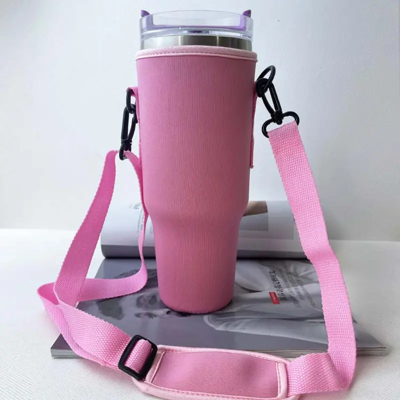 Tas Termos Tumbler Sarung Botol Minum Elastis dengan Tali Stanley 3