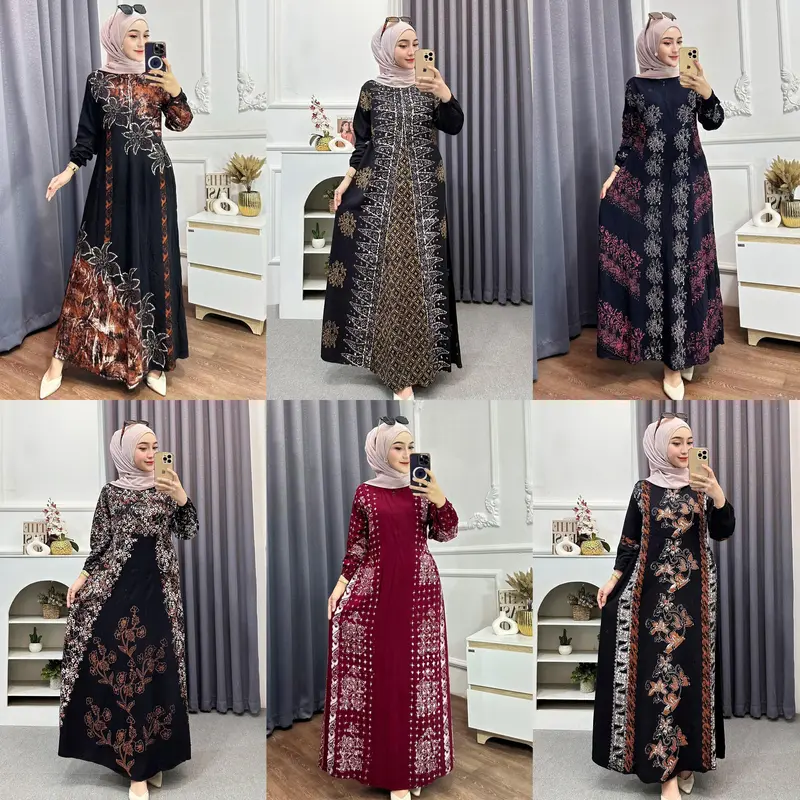 PERMATA PUTIH - Gamis Rayon Cap Premium Pekalongan 0