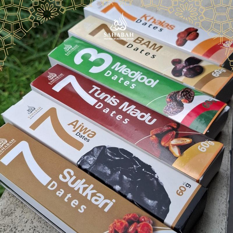 Kurma Sukari 7 Butir Premium Asli Kurma Nabi Madinah Ajwa Sukari Medjol Manis Lembut Oleh Oleh Haji dan Umroh 7