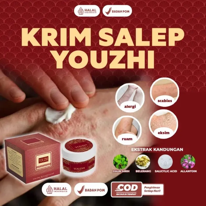 YOUZHI Krim Salep Gatal Jamur Kudis Kurap Kulit Original