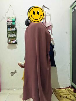 Product Review of deepao.id - Hulya Set Rok Tunik Syar'i Pasmina | One Set Tunik Melayu Bahan Cringkle Airflow Premium Gamis from y**1 0