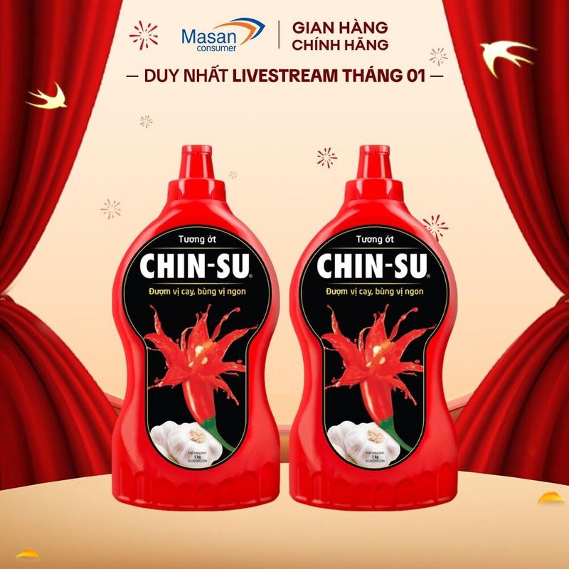 DEAL KOL Combo 2 Tương Ớt CHIN-SU 1KG MB