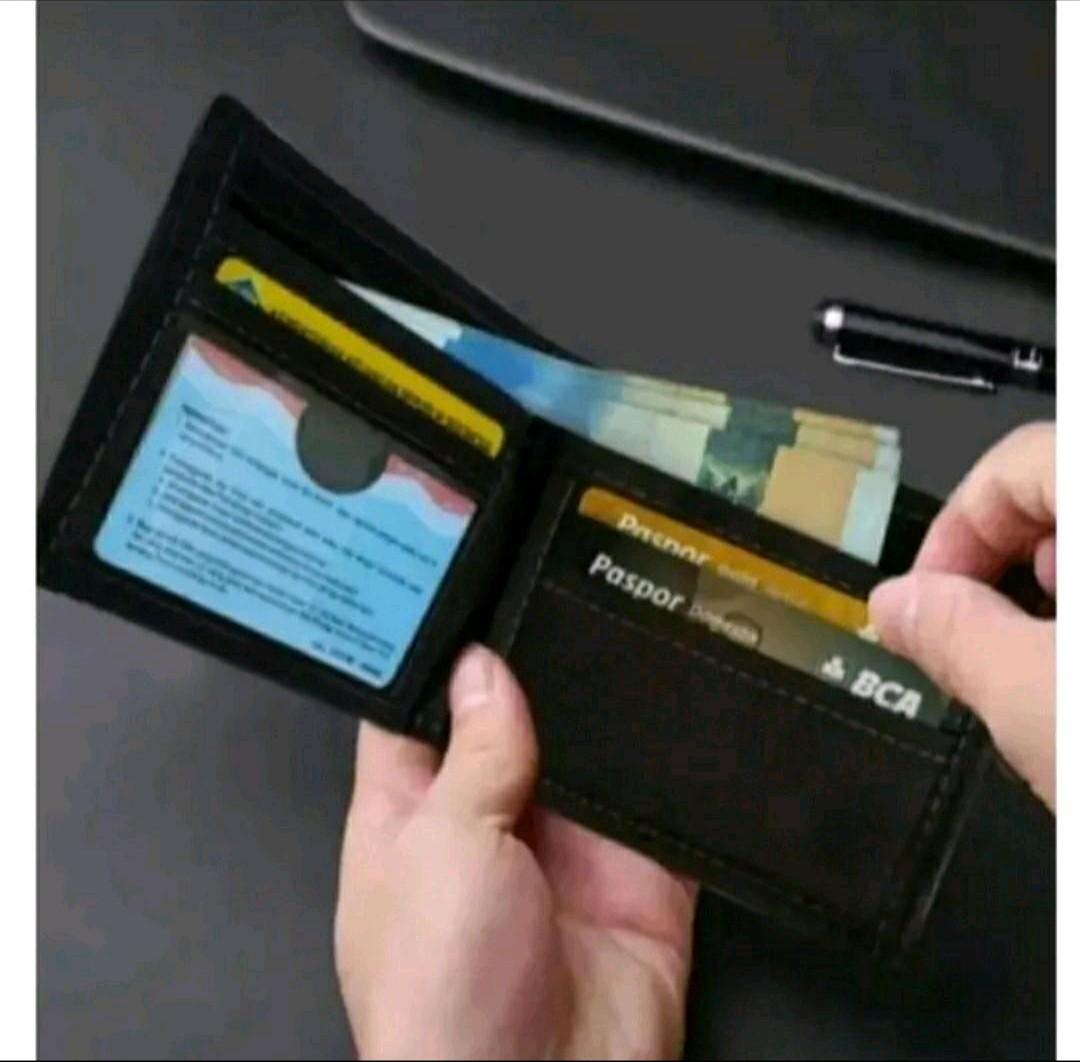 (free box) Dompet  pria murah dompet koin dompet murah harga grosir Dompet Pendek Dompet Kartu Uang Kulit