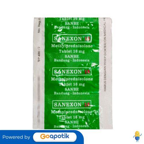 SANEXON 16 MG STRIP 6 TABLET