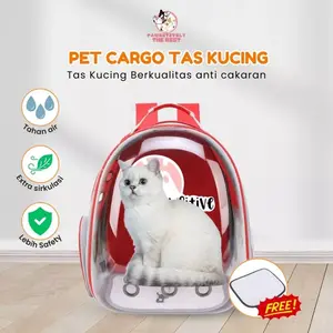 Tas Astronot Kucing Murah Anjing | Tas Transparan | Pet Cargo