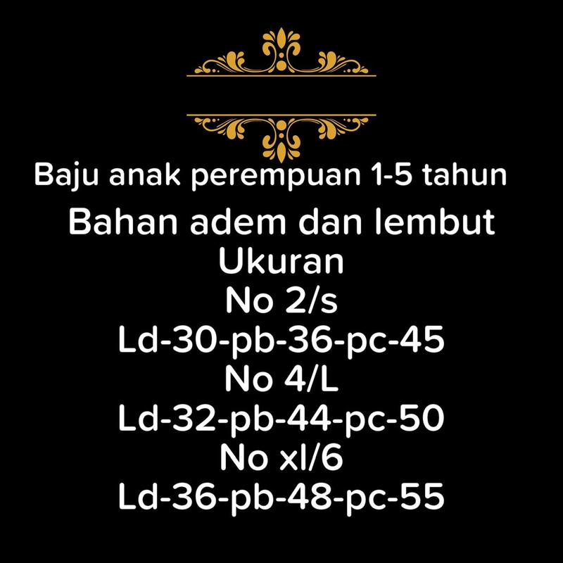 Product Introduction of FASHION BAJU ANAK PEREMPUAN TERLARIS DAN VIRAL MODEL KEKINIAN BUAT USIA 1-5 TAHUN 0