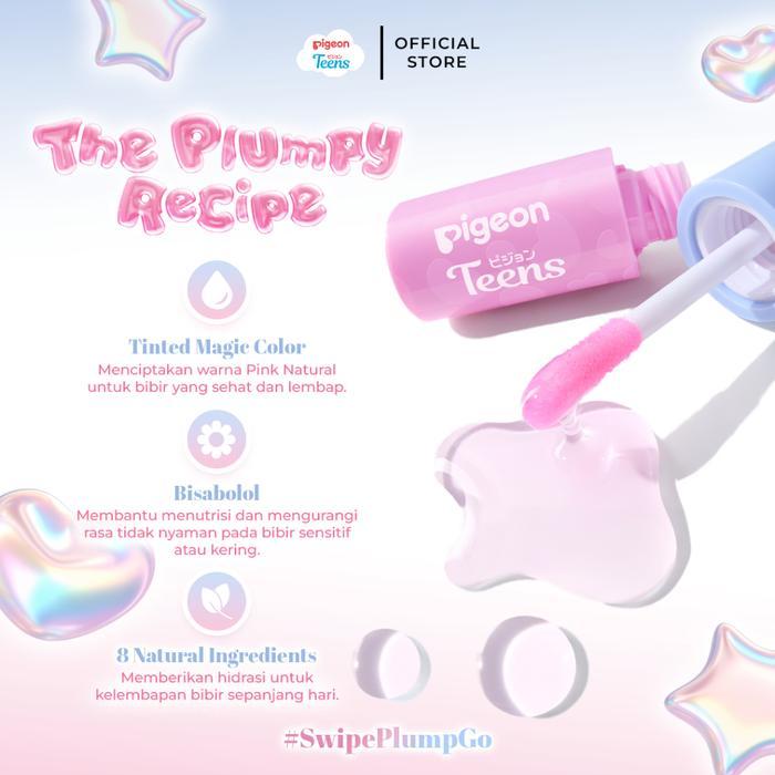 Pigeon Teens Kiss On the Go Lip Serum 2ml | Tinted Magic Color | Natural Looking Tint | Hydrated & Plumpy Lip Solution