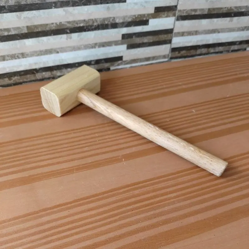 Palu kayu eco print / Mainan palu kayu / Palu kayu buat ecoprint