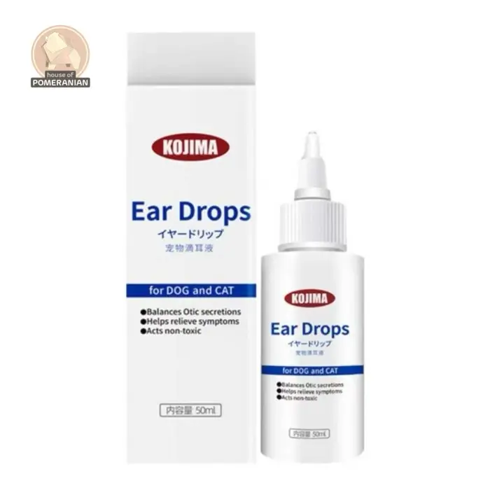 KOJIMA EAR DROPS 50ml obat tetes telinga anjing kucing bengkak radang 0
