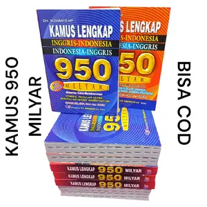 KAMUS LENGKAP INGGRIS DAN INDONESIA 950 MILYAR BY B55 COCOK UNTUK UMUM SEMUA USIA