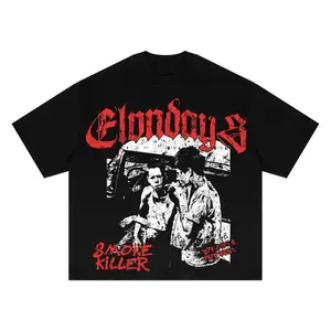 vdszbbn Beac-Kaos Distro Smoke Killer Boxy Fit Katun 200gsm Pria Wanita Tshirt Printing Baju Motif Digijqoquqvcvk