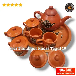 Poci Tanah Liat Motif Oleh-oleh Tegal 5