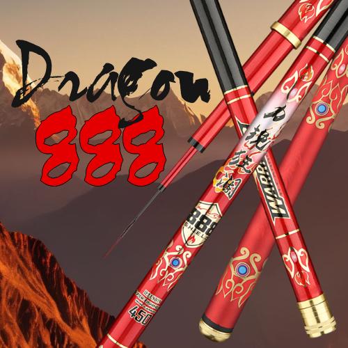 Cần câu đỏ 888 VNFISHER, độ cứng 4h, phân bố lực 2:8 có các size từ 3m6 đến 7m2 thích hơp câu cá mọi vùng nước, câu cá chép, cá rô, cá trám cỏ.