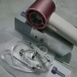 MIXIO GS-08 High-speed Portable Handheld Fan 4400MAH kipas angin Digital Display Turbo kipas tangan 17000Rpm