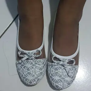 Flatshoes anak perempuan model kaca brukat size 26-30 31-35 untuk umur 3 - 12 tahun barang real pict dan termurah