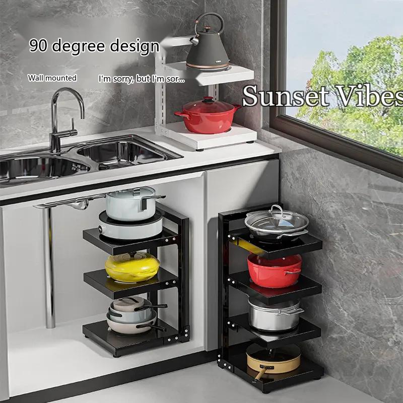 Vertical Multi-Layer Kitchen Pot Rack