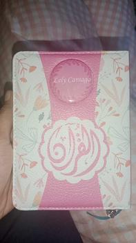 Product Review of Al-Quran Custom Nama & Cover Terjemah Ukuran A6 Kaleb Resleting Bonus Pin Alquran from 𝗖**𝗔 ♌** 0
