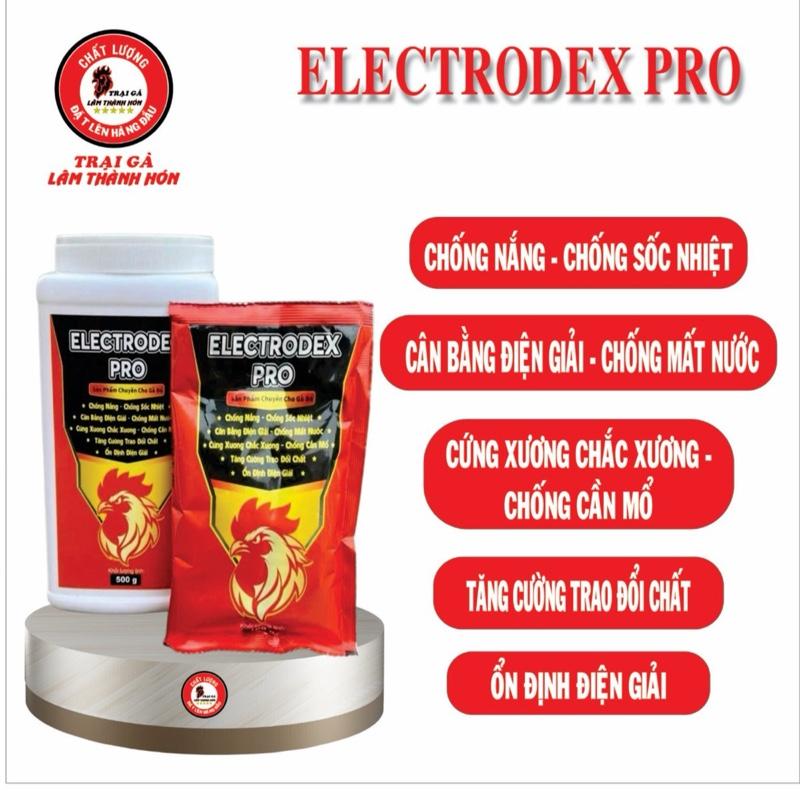  ĐIỆN GIẢI NHẬP KHẨU ELECTRODEX P.R.O  DẠNG BỘT GÓI 500G 