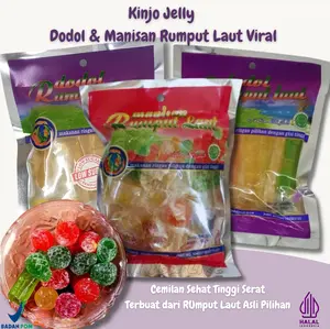Kinjo Jelly Rumput Laut / Dodol Rumput Laut/ Manisan Rumput Laut / Jelly Viral / Cemilan Sehat / Kinjo Jelly / Jelly Kinjo Dodol Rumput Laut