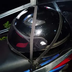 Tali Pengikat Helm Motor 2 Hook 60CM - Pengikat Helm Box Motorcycle