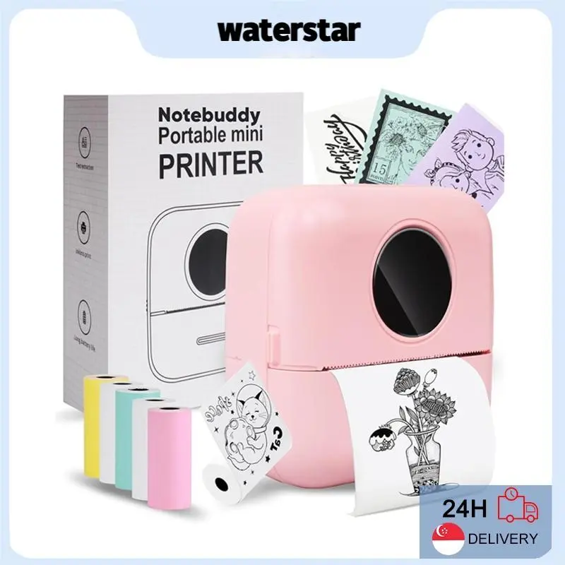 Mini Portable Thermal Printer Photo Printer Wireless Android IOS Phone Picture Pocket Printer Labels Sticker