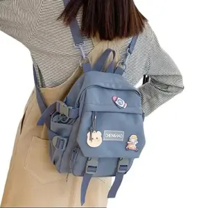 Tas Ransel Mini Com Sablon Multifungsi untuk Wanita - Cewek Backpack