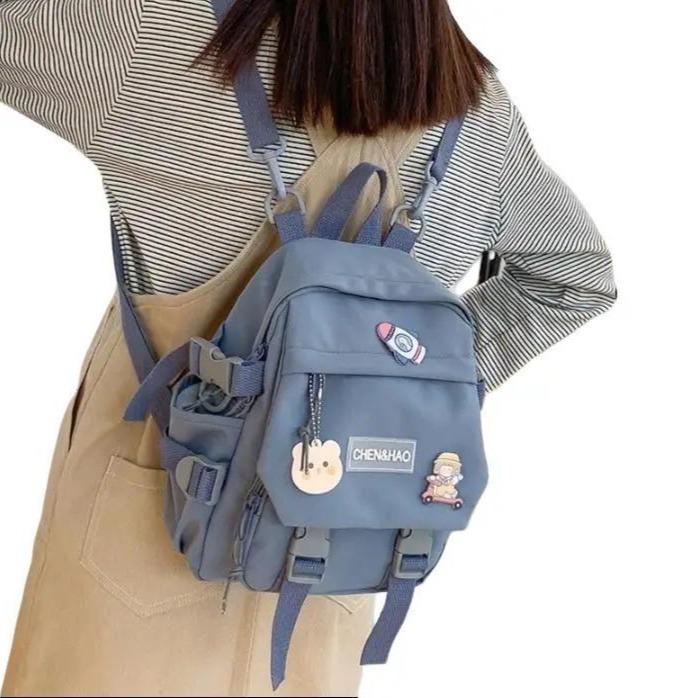 Tas Ransel Mini Com Sablon Multifungsi untuk Wanita - Cewek Backpack ...