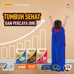 MILKCOW Susu Sapi Dairy Penggemuk Badan Pelengkap Gizi Anti Stunting 500gr - Kaya Kalsium Vitamin D & Iodium untuk Pertumbuhan Anak