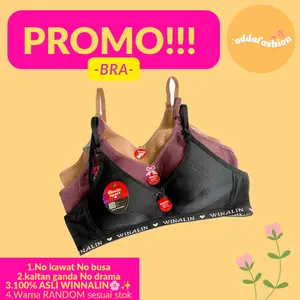 Addafashion BH Bra Wanita & Remaja Size Lengkap Bahan Katun Tanpa Kawat Nyaman Lembut & Support Maksimal untuk Aktivitas Sehari-hari