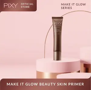 PIXY Make it Glow Skin Primer 101 Beige | Base Makeup | SPF 35 & PA+++ | 25ml