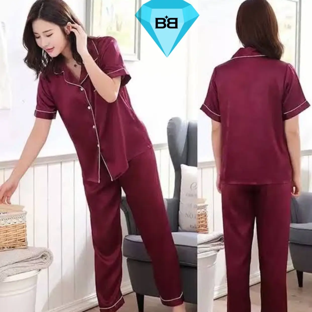 [CP] piyama satin wanita eksklusif silk
