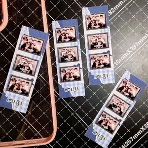 [KUSUMAWARA] MINI Photostrip Kusumawara Elegan Murah Bisa Custom Minimal Pembelian 4 Pcs Bisa Di Pasang Untuk Softcase HP - Hiasan Dll