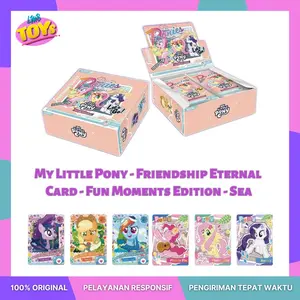 [LMB Toys] KAYOU My Little Pony Card Fun Moments Edition ENGLISH Series 2 - per pack isi 5 kartu
