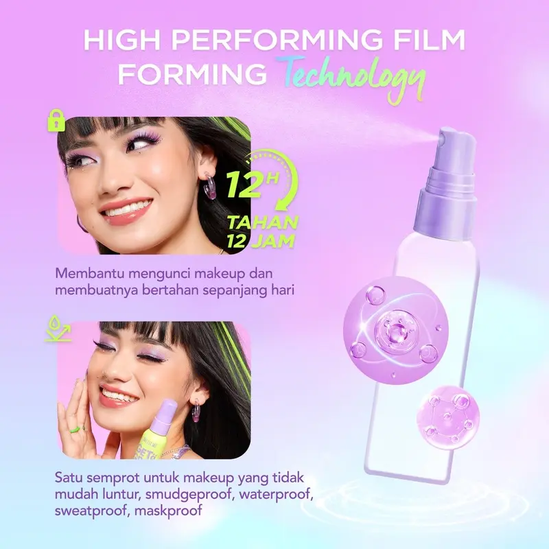 DAZZLE ME Get a Grip! Makeup Setting Spray Dewy Fix 1