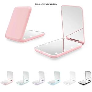 Espejo Plegable Multiángulo de Cuatro Lados, Maquillaje Teñido Corte de Cabello Espejo Multifuncional de Auto-Vista, Herramienta de Belleza Portátil de Alta Definición