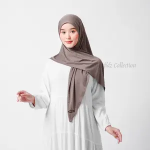 Jilbab Segitiga Instan Jersey Premium Hijab Segitiga Instan Panjang Muslim