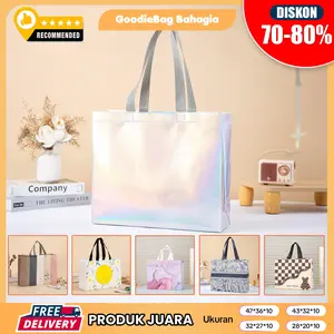 Tas Belanja - Tas Spunbond - Tas Jinjing - Tas Souvenir - Tas Jinjing Wanita - Tas Lipat - Tas Kado - Kantong Belanja - Souvenir - Kantong - Shopping bag - Spoundbond - Tote Bag - Tas Wanita - Tas Murah - Tas Belanja Murah - Produk Juara