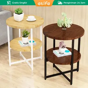 Etife Meja Tamu/ Meja Kopi/meja minimalis murah/  Meja Sudut / Meja cafe/ coffe table/ meja tamu/ meja kayu minimalis mejatunggulkayu