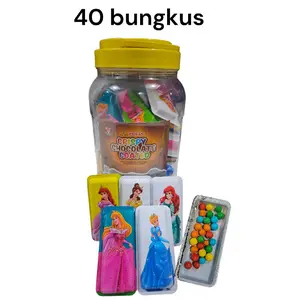 Pusan Princes Crispy Cokelat Isi 40 Bungkus