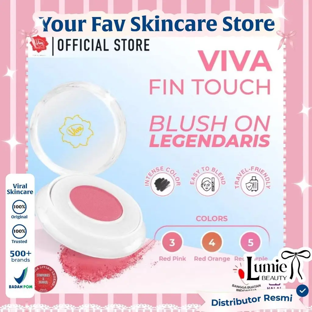 LUMIE - Viva Fin Touch (BLUSH ON) Finishing Touch - 2 gr Original BPOM