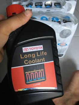Product Review of Toyota Long Life Coolant (latest New packaging pink colour 1L) 100% ORIGINAL cecair tiada waranti penjagaan enjin from T**d 1