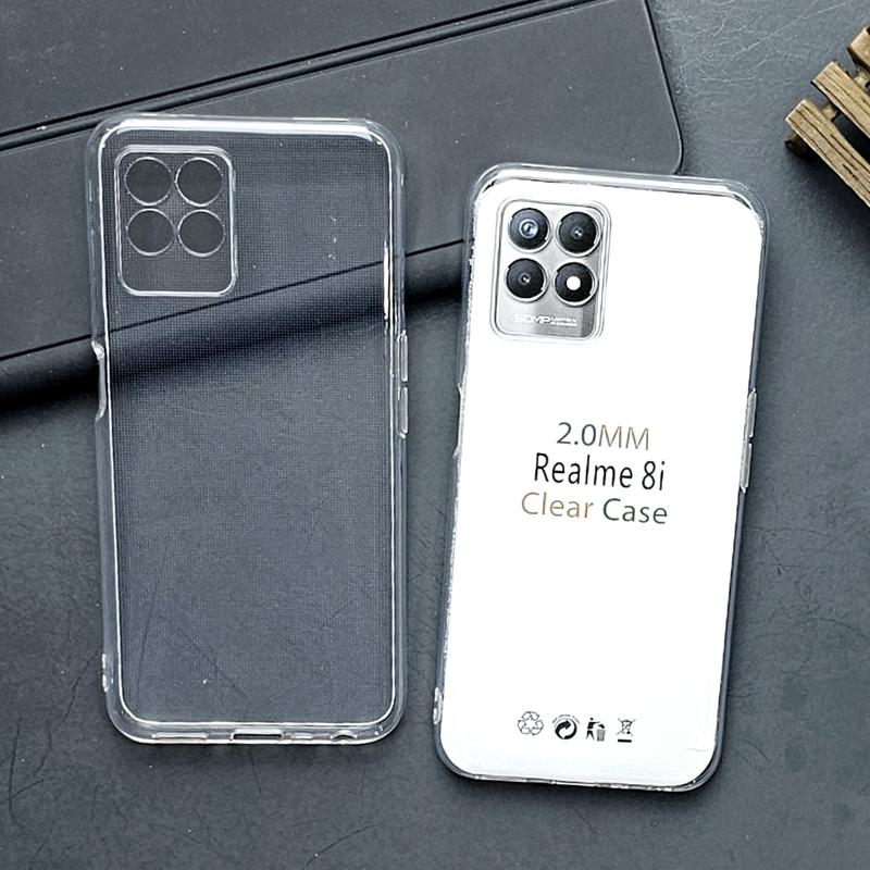 Clear Case 2.0mm Softcase Bening Transparan Case Kompatibel R3alme Narzo 50 5G Narzo 50A Narzo 50I 3