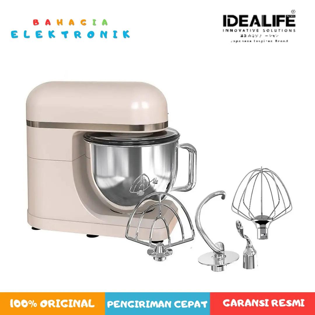 IDEALIFE IL-221 Professional Stand Mixer - Mixer Berdiri - Multi Speed
