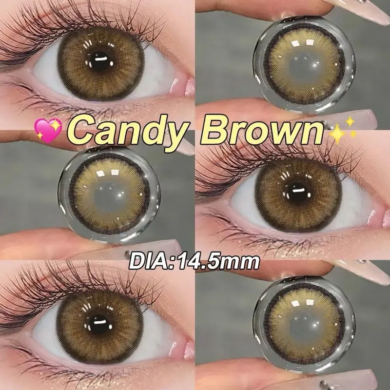 Soflen Magister Candy Brown, Allure Gray, Beige Brown, Charcoal Gray, Nude Brown Softlens 1